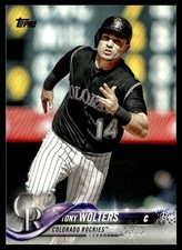2018 Topps Tony Wolters Colorado Rockies #688
