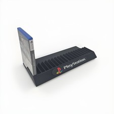 Sony PlayStation Ps2 Ps3 Ps4 Ps5 Game Holder Stand – Holds 10 Games, Black