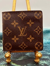 VINTAGE 1989 Louis Vuitton Monogram Multiple Wallet M60895 Bifold France