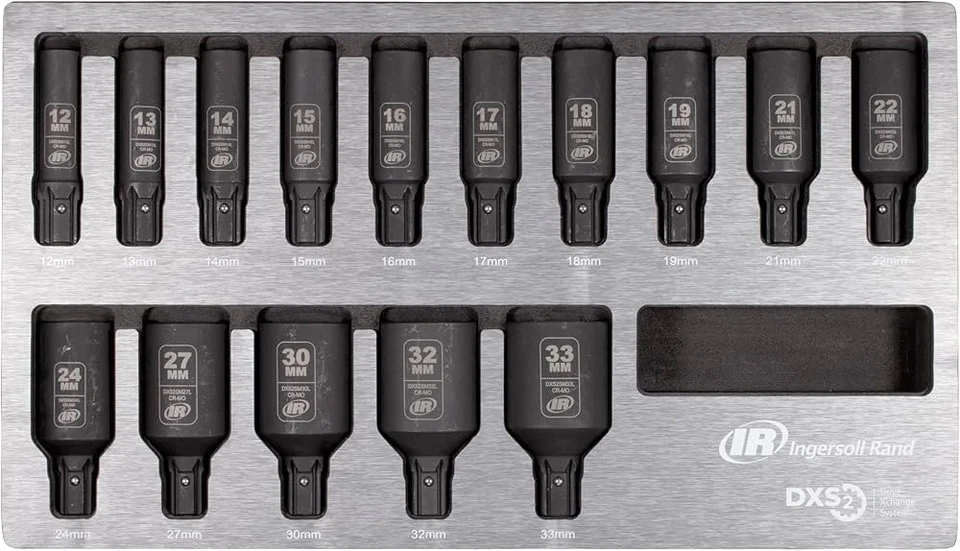 Juego de llaves de impacto inalámbricas Ingersoll-Rand W7153-K22, 20V DXS Xchange 1/2" Dr Foto 4 de 4