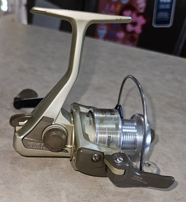 Diawa Jupiter-Z 1505t Vintage Spinning Reel Gold Brown Silver | eBay