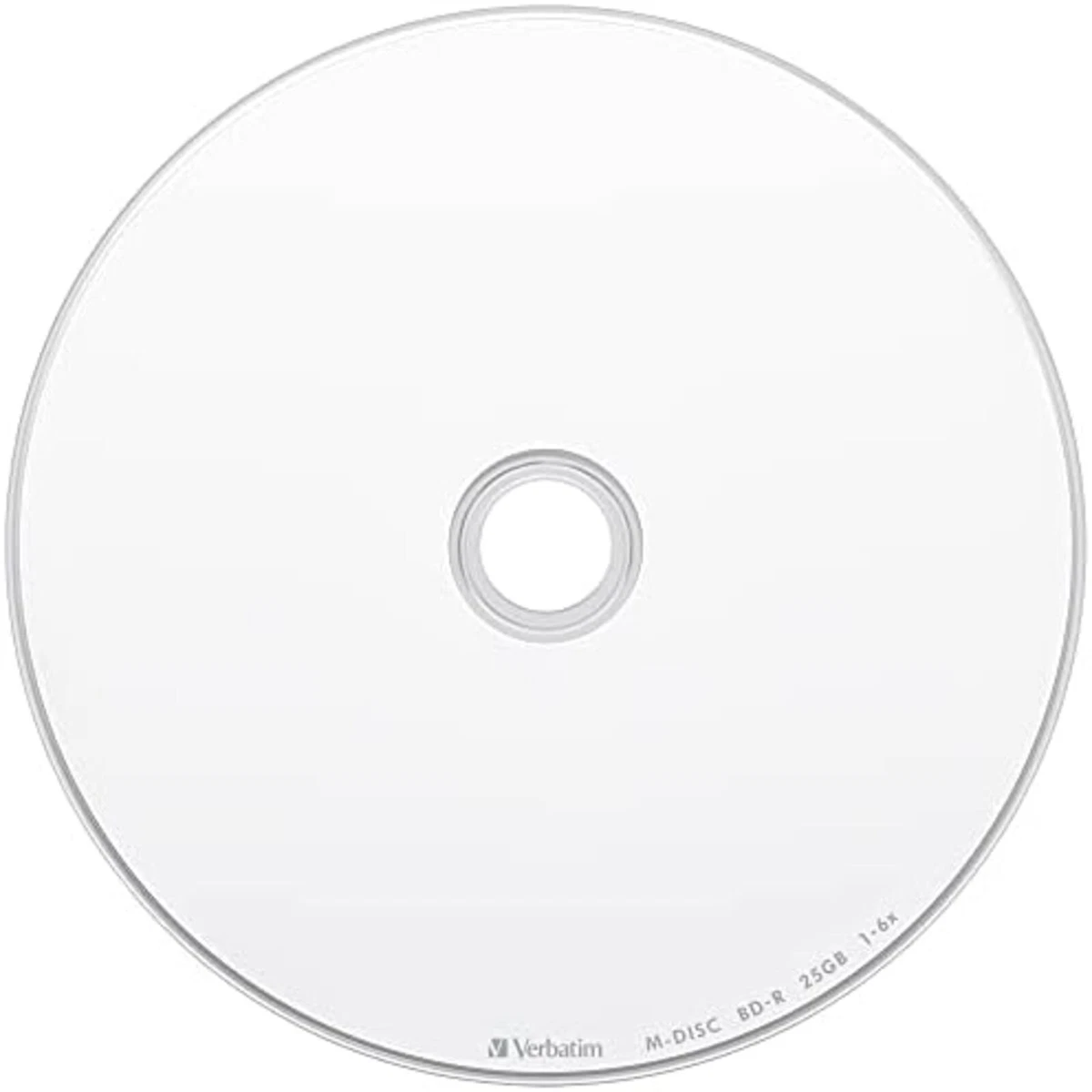 Verbatim Long Term M-DISC BD-R single recording 1-6x 25GB 5-disc New from Japan