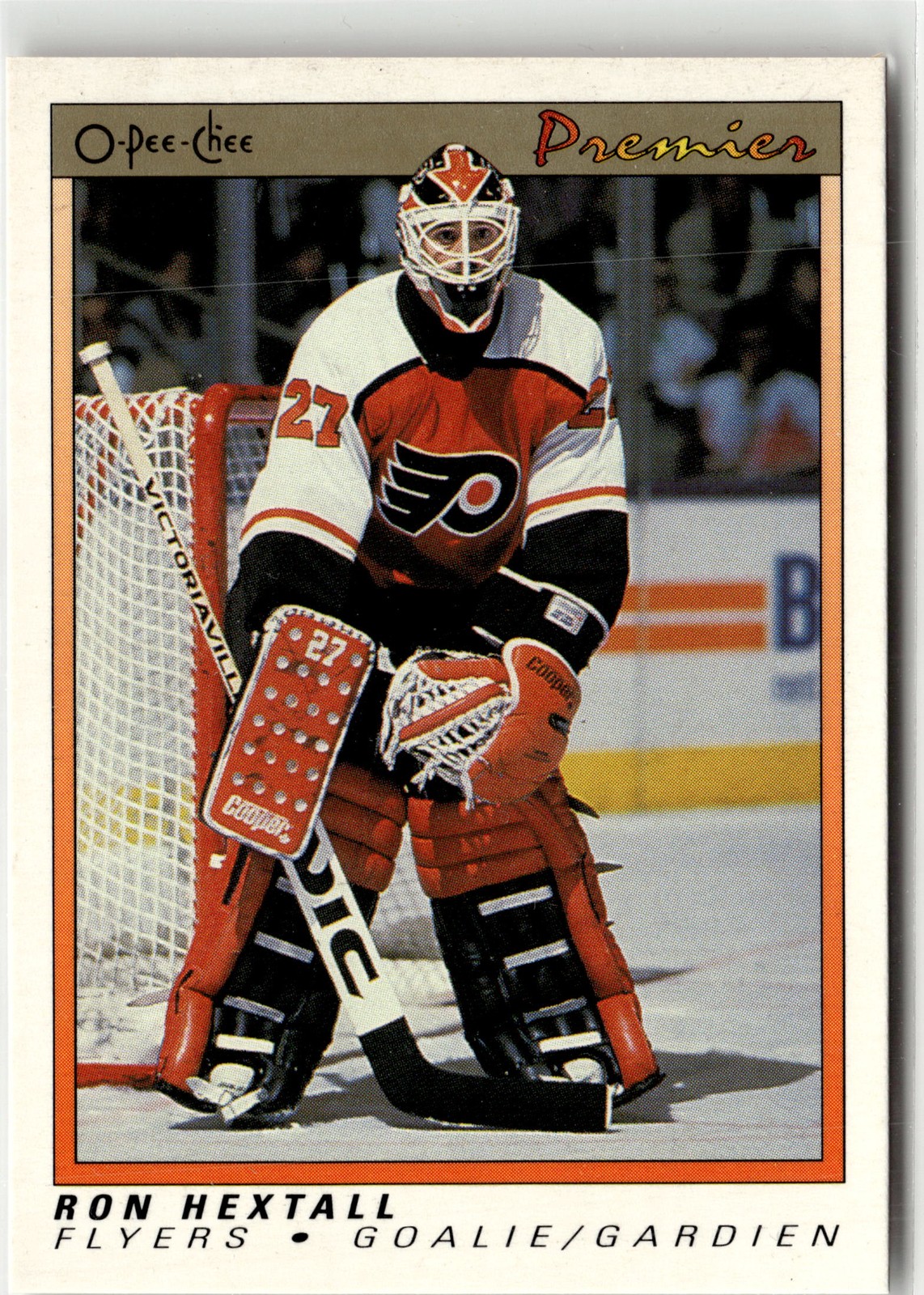 1990-91 O-Pee-Chee Premier #41 Ron Hextall