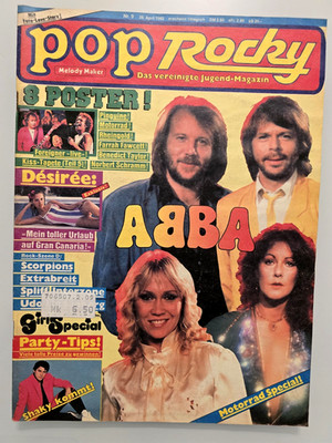 Abba/ Scorpions / Kiss/ Foreigner/ Shaky /Queen / Adam Ant - Pop Rocky 09/1982
