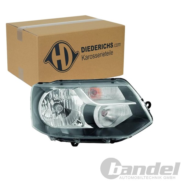 Diederichs Halogen Scheinwerfer TFL Rechts FüR VW Multivan Transporter | 2273980-image