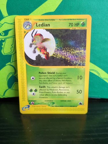Ledian 15/144 eReader Regular Finish Skyridge Set Pokémon Card