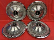 Vintage Set Of 4 1968–69 Ford 15" Hubcaps Fairlane Galaxie LTD FOMOCO