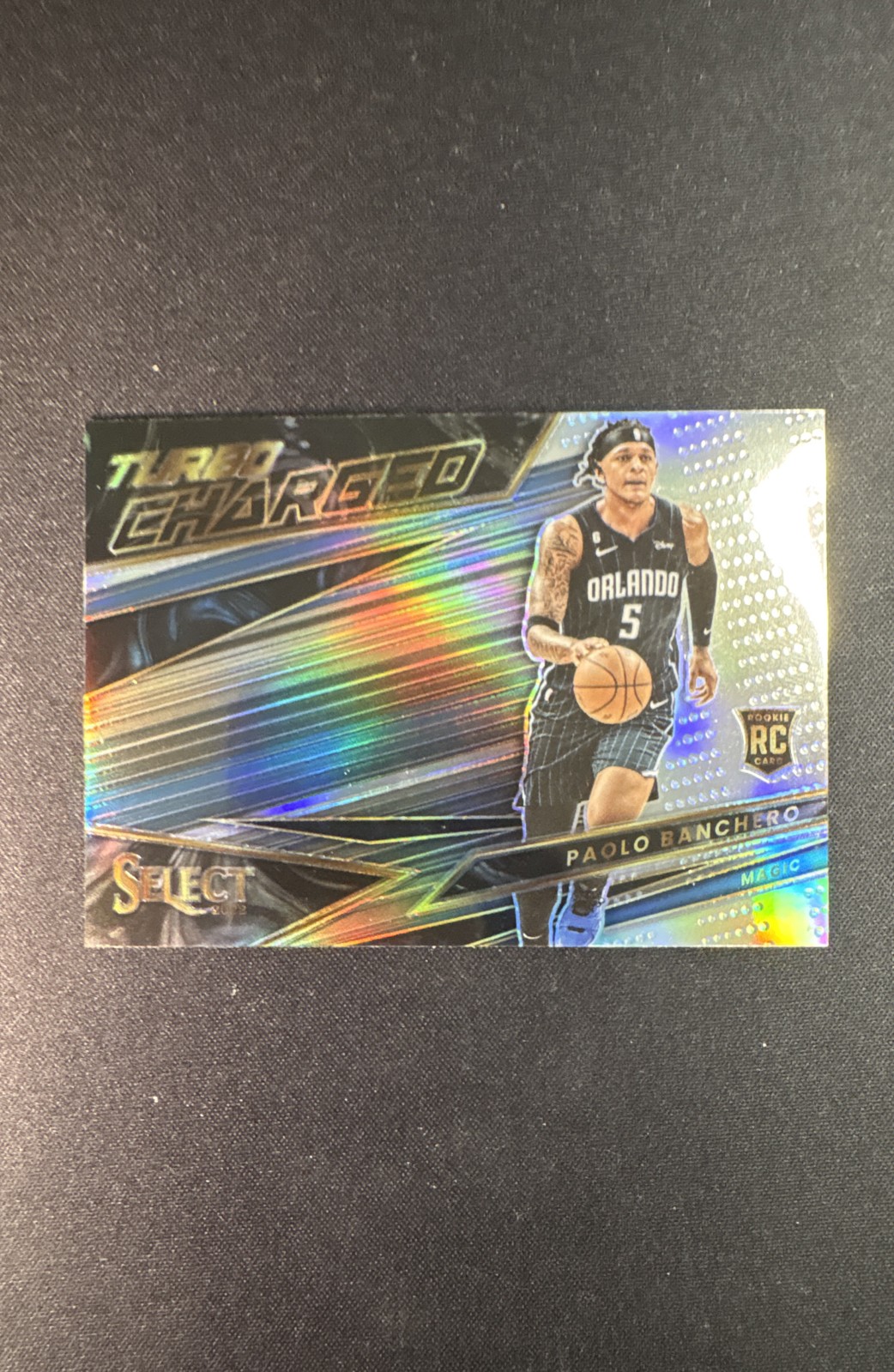 2022-23 Panini Select - Turbocharged Paolo Banchero #5 Silver Prizm (RC)
