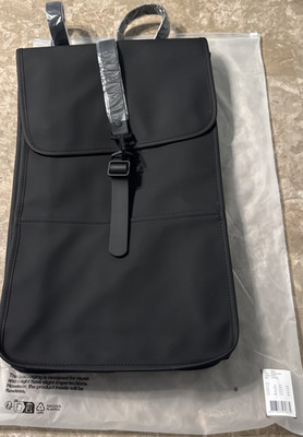 RAINS Backpack W3 Waterproof Laptop Bag Minimalist Unisex MSRP $125 NEW IN BAG