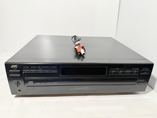 JVC XL-F108BK CD Changer 5 Compact Disc Player No Remote Tested and Working