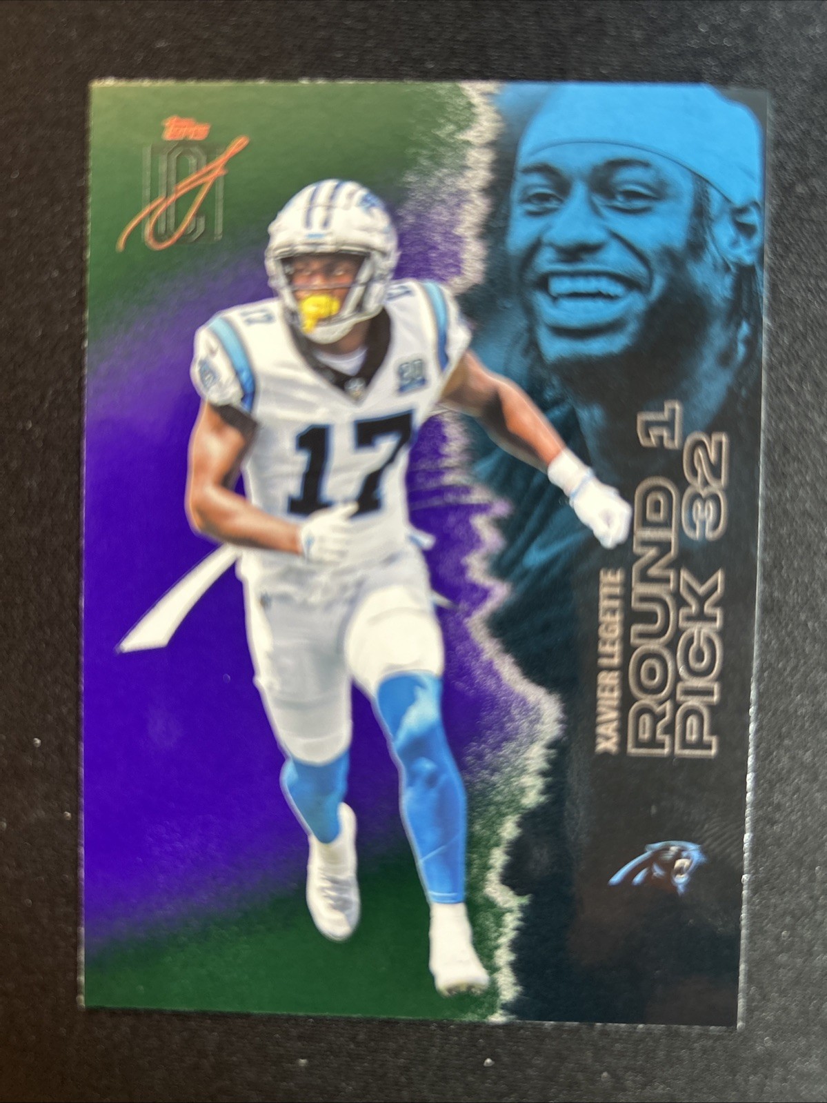 Topps 2025 Signature Class Green # 65 Xavier Legette Panthers 