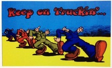 2- Keep On Truckin Hot Rod Rat Fink Biker Motorcycles Tools Stickers 4 In. 2- Keep On Truckin Hot Rod Rat Fink Biker Motorcycles Tools Stickers 4 In.