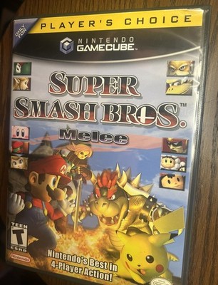 Super Smash Bros. Melee (Nintendo GameCube, 2001) Fighting Video Game Case Only