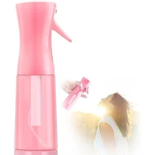 Refillable Continuous Spray Water Bottle Fine Mist for Hair Skin Care Planting