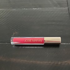 JOSIE MARAN Lip Gloss Argan Natural Volume Shade Raspberry Crush Full Size