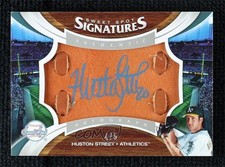 2006 Sweet Spot Signatures Brown Glove Blue Ink 4/5 Huston Street #141 Auto 10pr
