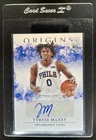 2020-21 Panini Origins Tyrese Maxey Auto Autograph RC #RA-MAX 76ers Rookie