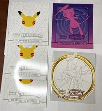 Pokémon Player Guide Lot Of 5 Celebrations 25 - Fusion Strike - Brilliant Stars