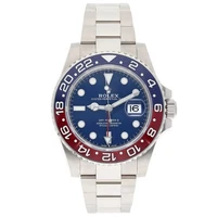 Rolex GMT-Master II 40mm 126719BLRO-0003 Pepsi Blue Dial White Gold Watch