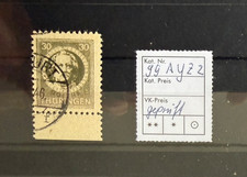 SBZ Turyngia - Mi.-Nr 99 AY Z2 - stemplowany - głęboko przetestowany strumień