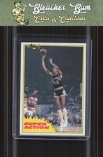 1981-82 Topps MW106 George Gervin Super Action Midwest NM