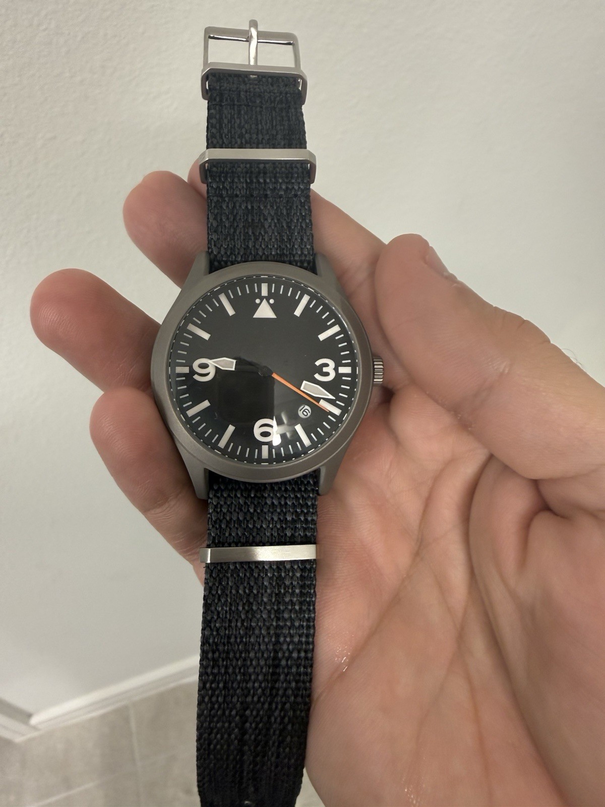 BERNY Pilot Titanium Automatic Watch Sapphire Cro… - image 1