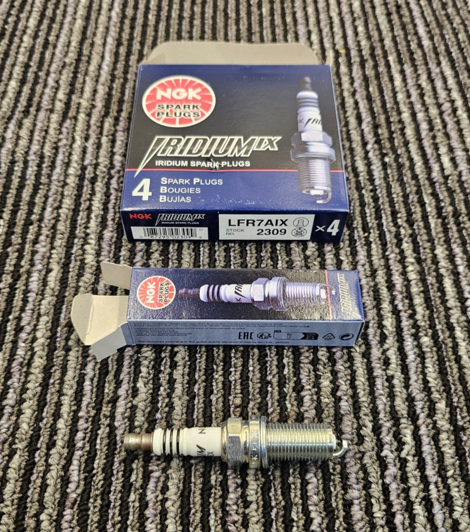 QTY 4 NGK LFR7AIX 2309: Iridium IX Spark Plug For Auto  Marine