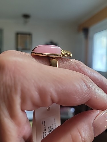 KATE SPADE NY LOVE BUGS JADEKÄFER STATEMENT-RING IN ROUGE PINK. Gr. 8 Neu mit Etikett - Bild 9 von 10