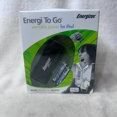 Energizer Energi To Go Portable Power for iPod /2 Ultimate Lithium AA Batteries