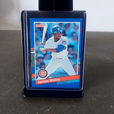 Jerome Walton #72 Chicago Cubs Baseball Card 1991 Donruss Rated Rookie . rookie card picture