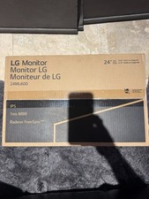 LG 24ML600M-B 24" FHD IPS Monitor 1920x1080, Virtually Borderless NEW IN BOX