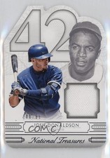 2015 National Treasures 42 Tribute 86/99 Josh Donaldson Jackie Robinson HOF 0c3