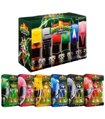 #ad #ad Mighty Morphin Power Rangers Re Ignition 6 Action Figure Box Set AU $89.99
