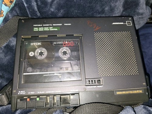 Marantz PMD201 Vintage Professional Cassette Recorder Works Plays in fast speed