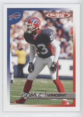 2005 Topps Total Troy Vincent #234 0j5