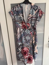 Emery Rose Wrap Dress With belt Size M (12) Multicoloured