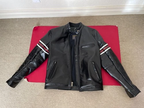 Vanson Leathers "House MD" Edition Motorcycle Jacket (Model BH Size 38) image 2