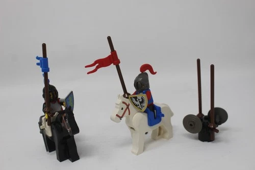 Castle - 6021 - Jousting Knights  - Complete Set w/Instructions & Checklist