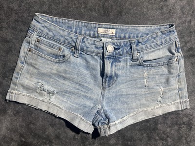 Wear it declare it Shorts Jeans Size 7 Distressed Mid Rise