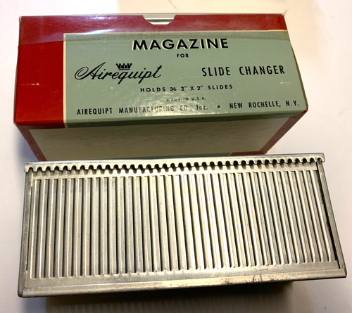5 Vintage Magazine Automatic Slide Changer For For Airequipt Projector 2x2