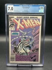X-Men Annual #9 Newsstand Variant (Marvel Comics 1985) CGC Graded 7.0 White Pgs
