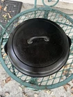 Griswold 1100A No.10 Small Logo Cast Iron Lid-Restored- Very Good Condition !!