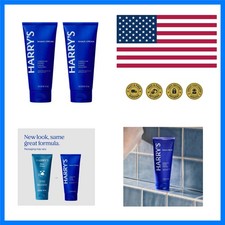 Shaving Cream for Men with Aloe and Eucalyptus - 2 Pack 6 oz - Conditions Ski...