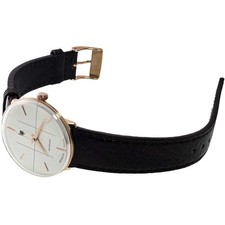 LIP Watch LP671073 Panoramic Quartz Case W34mm White Dial Boxed w/ Manual