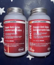  2 Loctite Copper  Graphite Based Anti-Seize 8 OZ 226.8g  TWO CANS