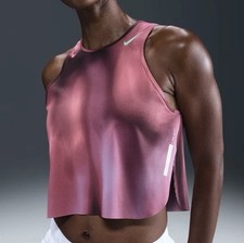 Nike Women  s Sz L AeroSwift Dri-FIT ADV Racing Cropped Tank Top IF1627-532