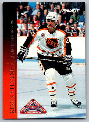 1993-94 Score Pinnacle All-Stars Kevin Stevens Pittsburgh Penguins #15