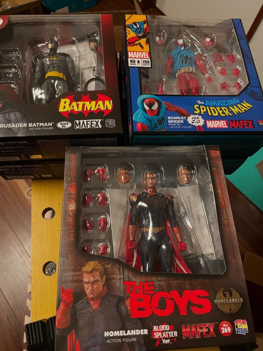 MEDICOM TOY MAFEX No.270 KNIGHT CRUSADER BATMAN BLACK Ver