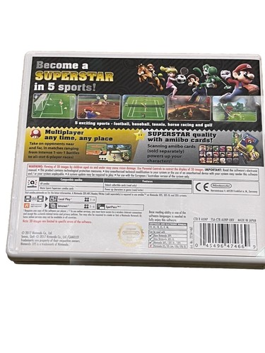 Mario Sports Superstars Nintendo 3DS completo di inserti - Foto 3 di 11