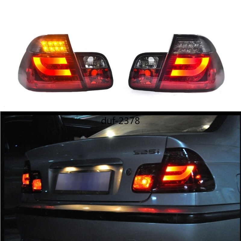 2001-2004 BMW E46 318 325 4-Door Smoked LED Tail Lamp Stop Lamp